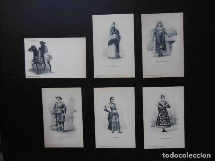 Postales: 37 POSTALES ILUSTRADAS TIPOS ESPA&Ntilde;OLES - Foto 3
