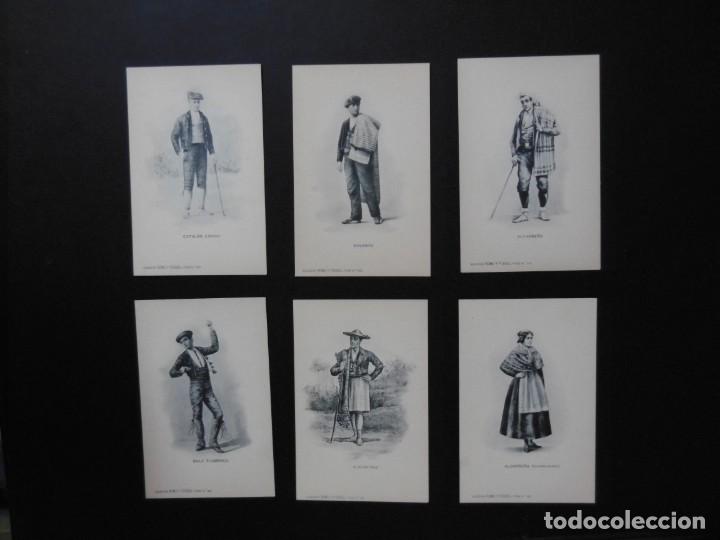 Postales: 37 POSTALES ILUSTRADAS TIPOS ESPA&Ntilde;OLES - Foto 5