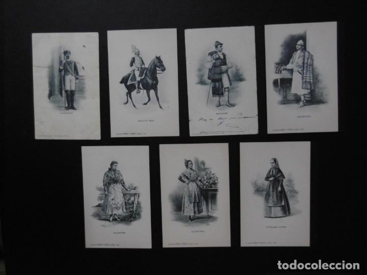 Postales: 37 POSTALES ILUSTRADAS TIPOS ESPA&Ntilde;OLES - Foto 6