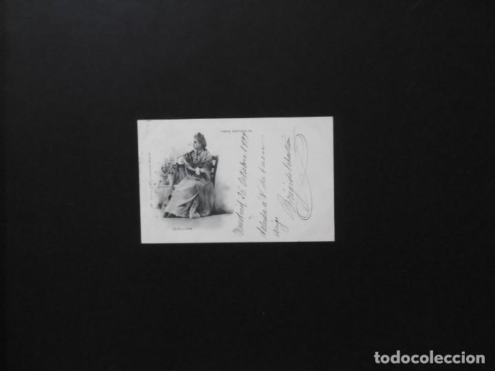 Postales: TIPOS ESPA&Ntilde;OLES - SEVILLANA - Foto 1