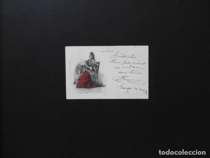 Postales: TIPOS ESPA&Ntilde;OLES - SEVILLANA - Foto 4