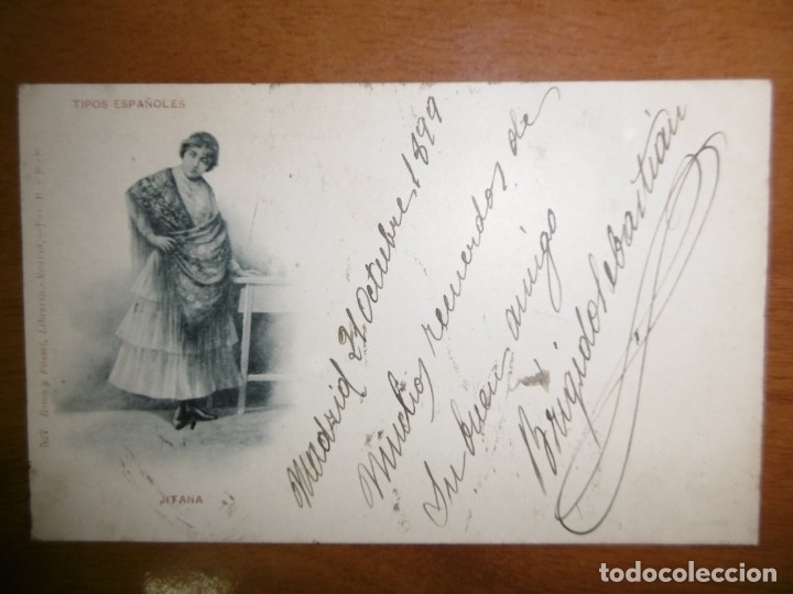 Postales: TIPOS ESPA&Ntilde;OLES - JITANA - Foto 2