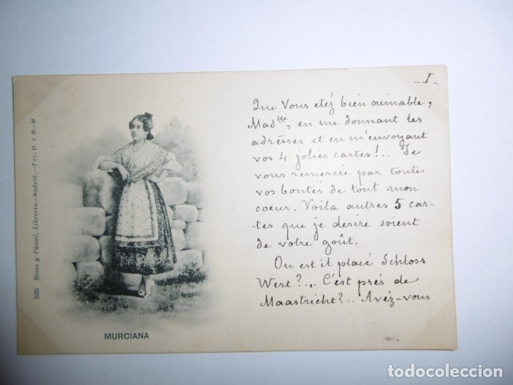 Postales: TIPOS ESPA&Ntilde;OLES - MURCIANA - Foto 2