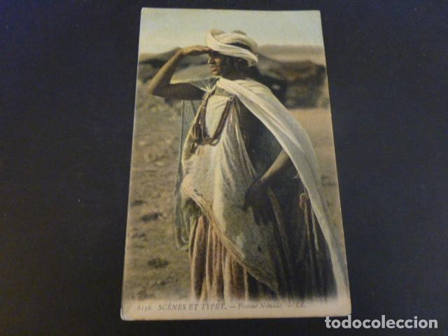 Postales: MARRUECOS MUJER POSTAL ETNICA - Foto 1