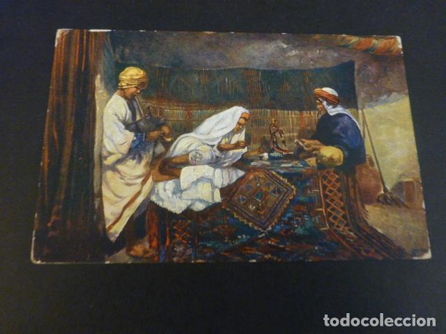 Postales: MARRUECOS MUJER POSTAL ETNICA - Foto 1