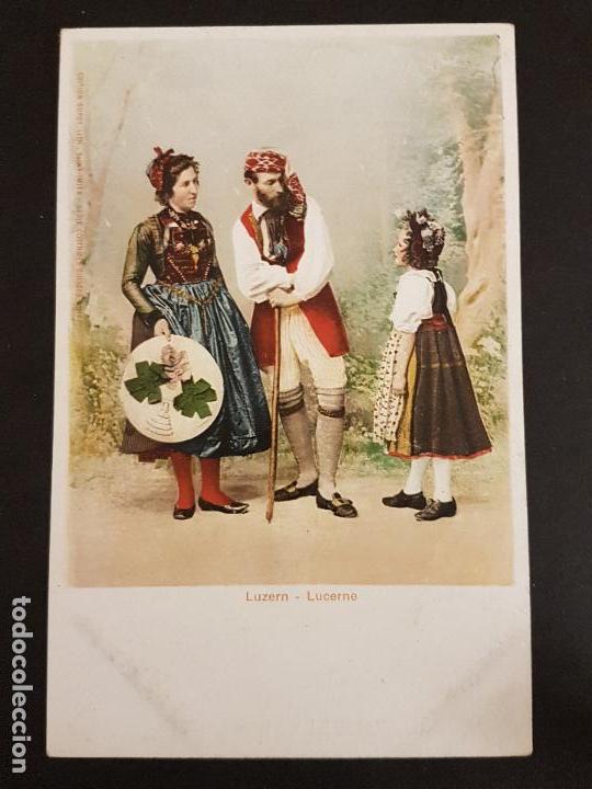 Postales: SUIZA TIPOS POSTAL ETNICA - Foto 1