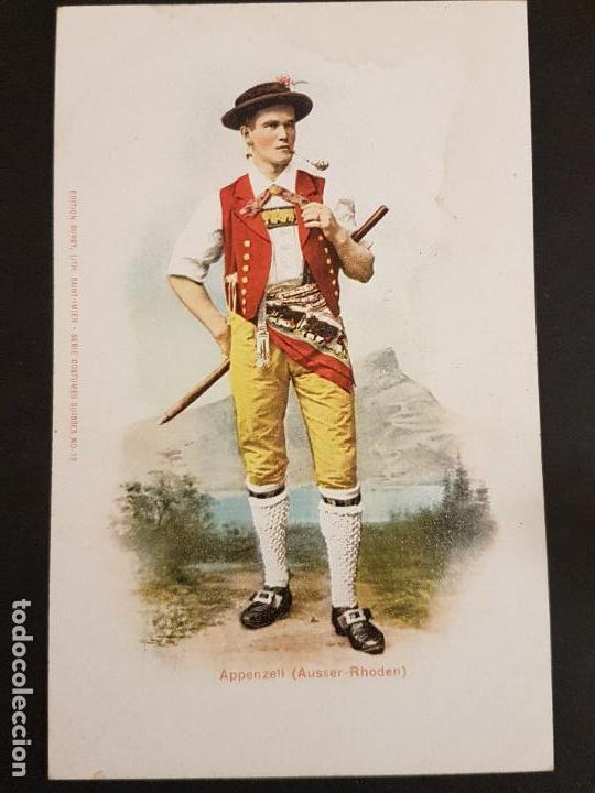 Postales: SUIZA TIPOS POSTAL ETNICA - Foto 1