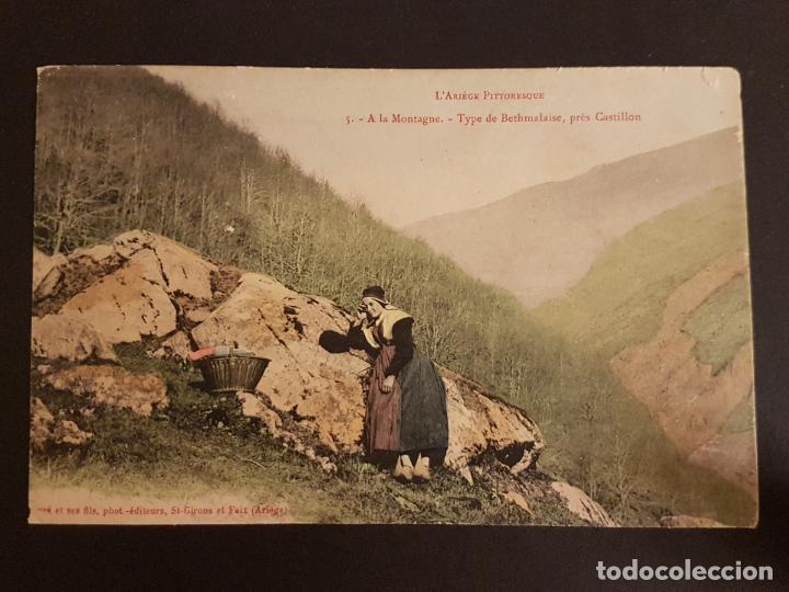Postales: FRANCIA MUJER TIPOS POSTAL ETNICA - Foto 1