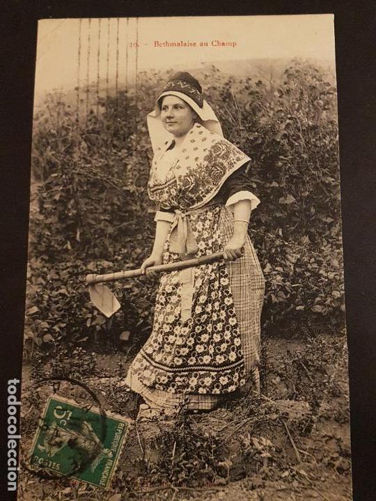 Postales: FRANCIA MUJER TIPOS POSTAL ETNICA - Foto 1