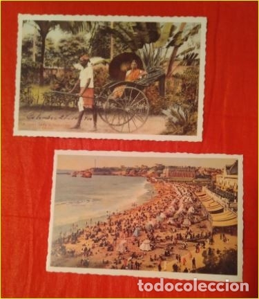 Postales: DOS POSTALES PUBLICIDAD BARCLAYS - Foto 1