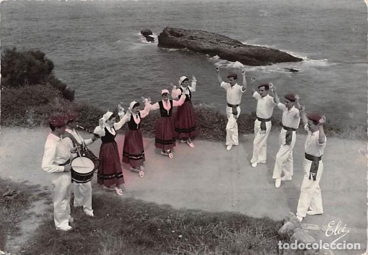 Postales: DANSES BASQUES.- LE FANDANGO BIARRITZ - Foto 1
