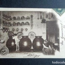 Postales: POSTAL LA BOYERA. COLECCIÓN CÁNOVAS. COCINA EN BENIAJÁN, MURCIA. PRIMERA EDICIÓN. CIRCULADA, 1902