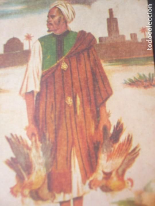 Postales: Vendedor de gallinas-Mullor. - Foto 2