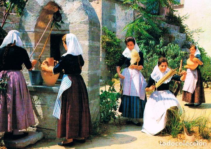 Cartes Postales: Son Servera (Mallorca), escena tipica (CYP a&ntilde;os 60)