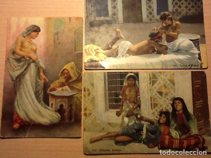 Postales: 3 postales etnicas - Foto 1