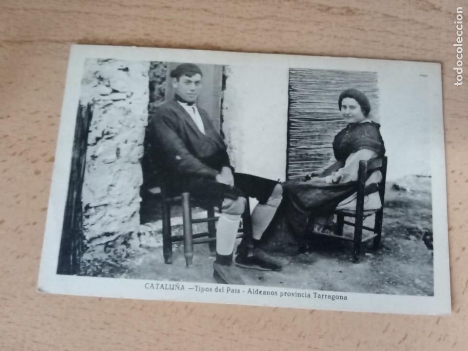 Postales: Aldeanos de Tarragona. - Foto 1