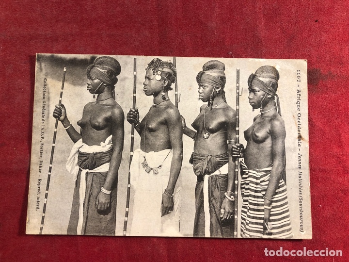 Postales: Tarjeta postal africana - Foto 1