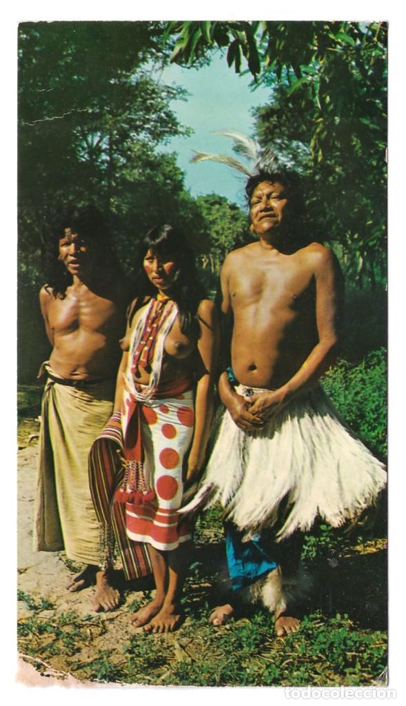 Postales: ARGENTINA // INDIOS GUARAN&Iacute;ES // CIRCULADA - Foto 1