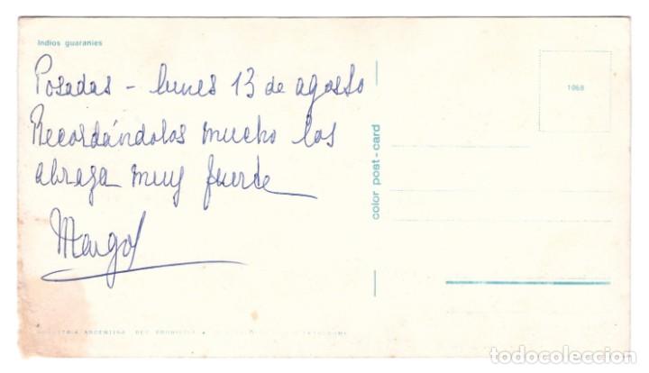 Postales: ARGENTINA // INDIOS GUARAN&Iacute;ES // CIRCULADA - Foto 2