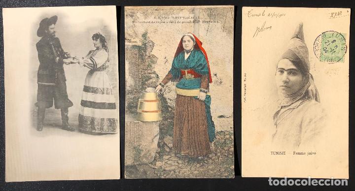 Postales: 3 POSTALES ANTIGUAS TRAJES T&Iacute;PICOS. - Foto 1