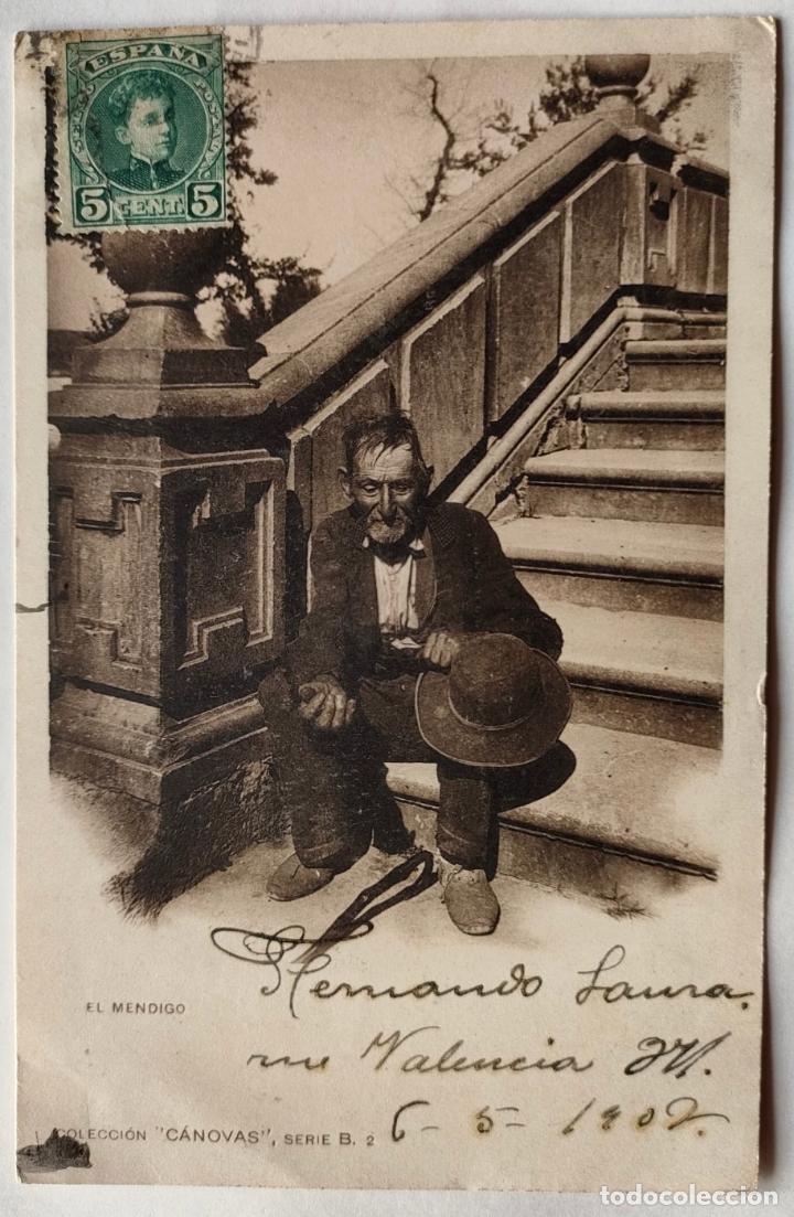 Postales: EL MENDIGO COLECCION CANOVAS - Foto 1