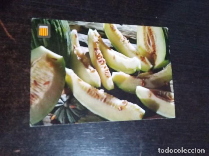 Postales: Platos t&iacute;picos.Plats tipics.Tajadas de mel&oacute;n. - Foto 1