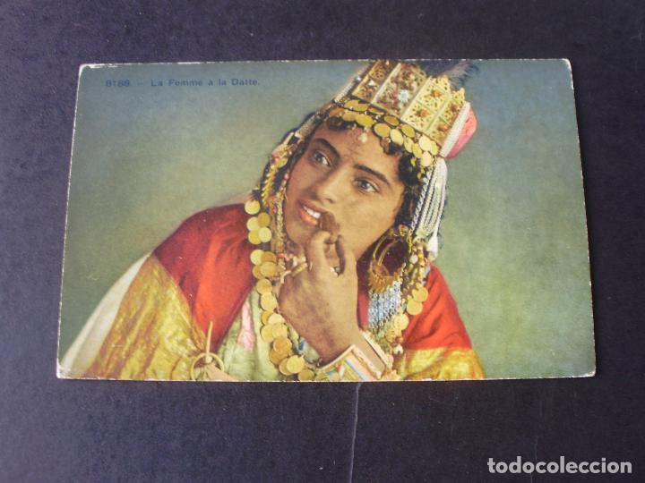 Postales: ARGELIA MUJER POSTAL ETNICA - Foto 1