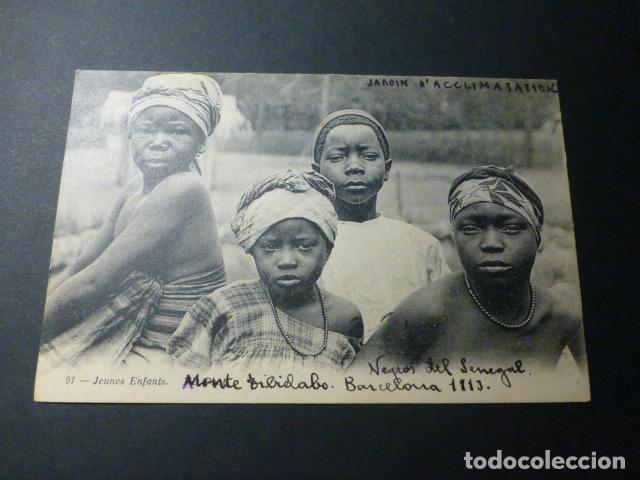 Postales: NEGROS DE SENEGAL POSTAL - Foto 1