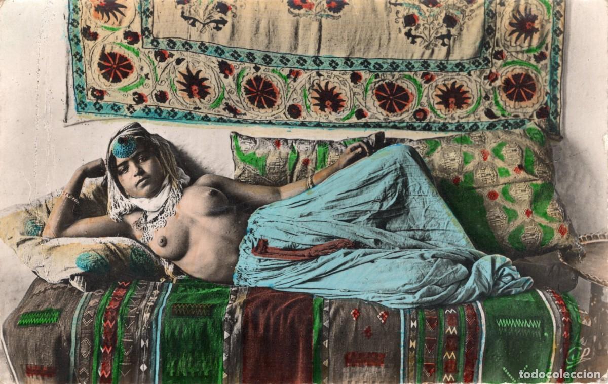 Postales: EROTISMO. MUJER ARABE - Foto 1