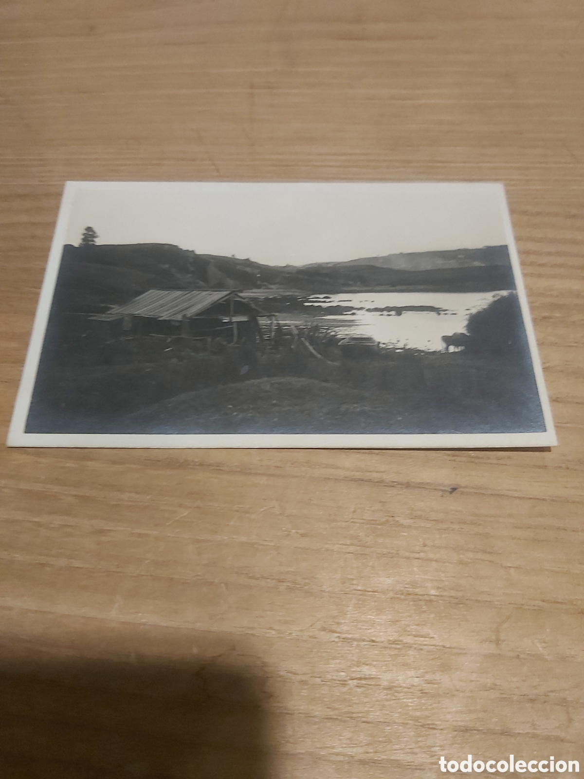 Postales: Antiguo postal lago caba&ntilde;a - Foto 1