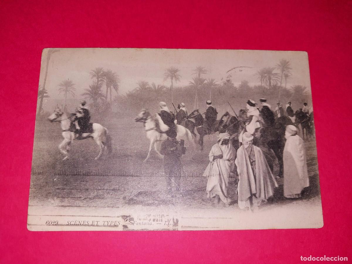 Postales: Antigua Postal Arabes Escrita 1924 - Foto 1