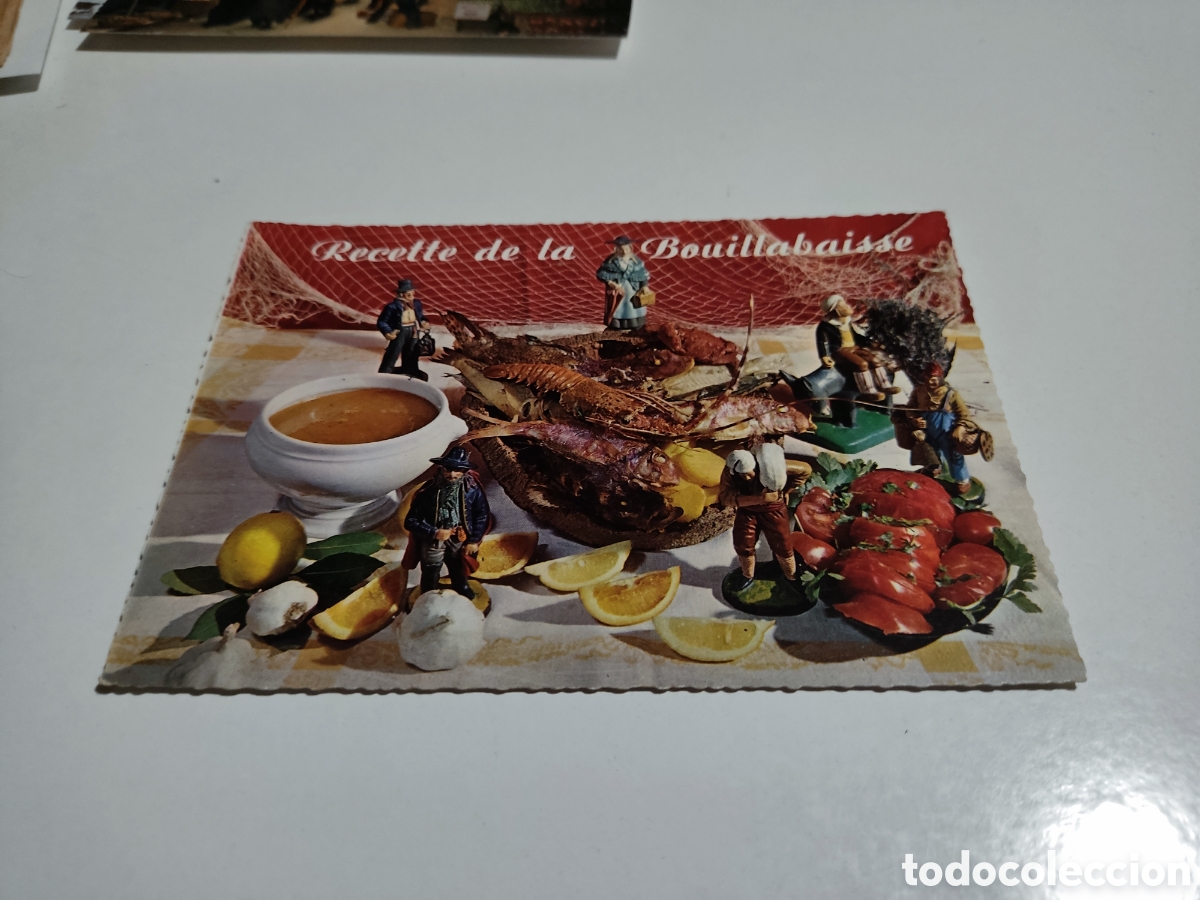 Postales: Postal recette de la bouillabaisse - Foto 1