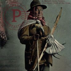 Postales: A MODERN CURIO PEDDLER. LITTLE BEAR CHIEF OF THE CREES. - INDIO INDIAN INDIEN