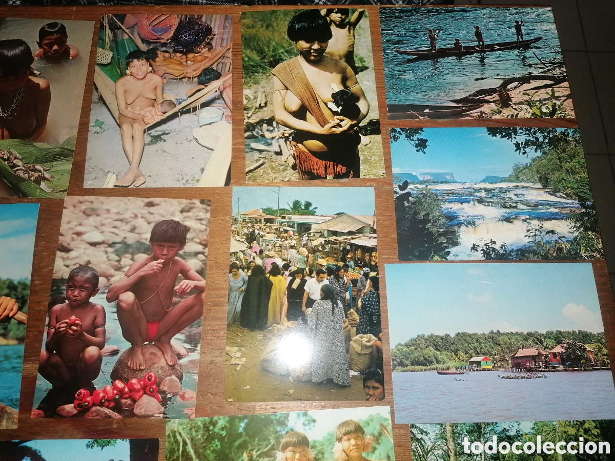 Postales: Lote de antiguas postales, Indios de Venezuela - Foto 4