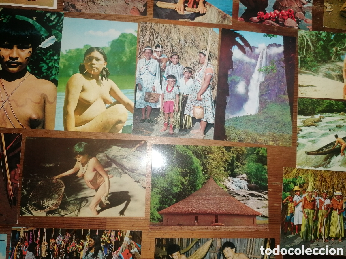 Postales: Lote de antiguas postales, Indios de Venezuela - Foto 6