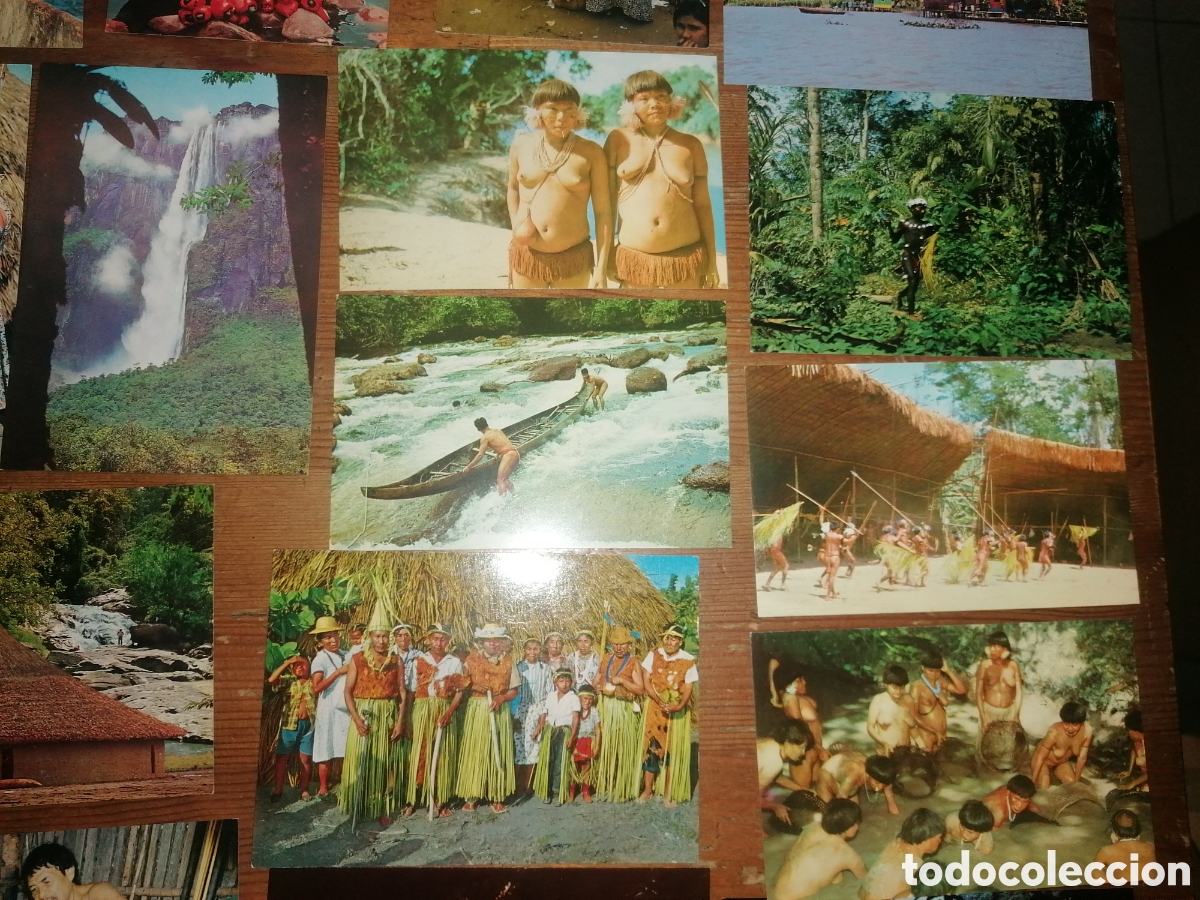 Postales: Lote de antiguas postales, Indios de Venezuela - Foto 7