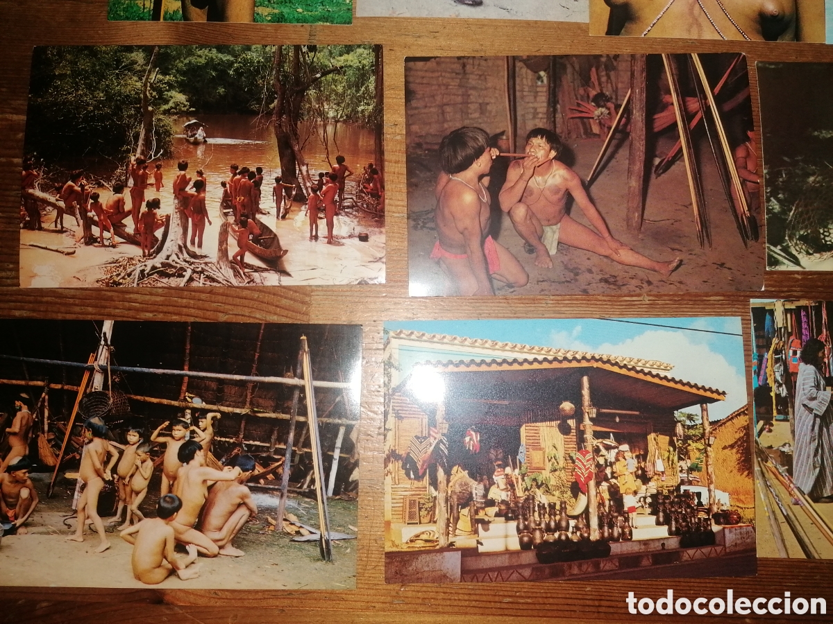 Postales: Lote de antiguas postales, Indios de Venezuela - Foto 8