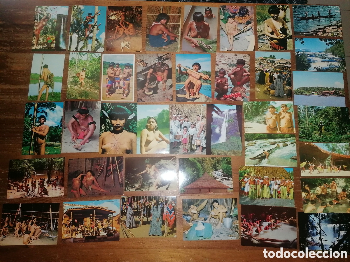 Postales: Lote de antiguas postales, Indios de Venezuela - Foto 1
