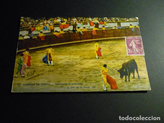 Postales: CORRIDA DE TOROS POSTAL - Foto 1