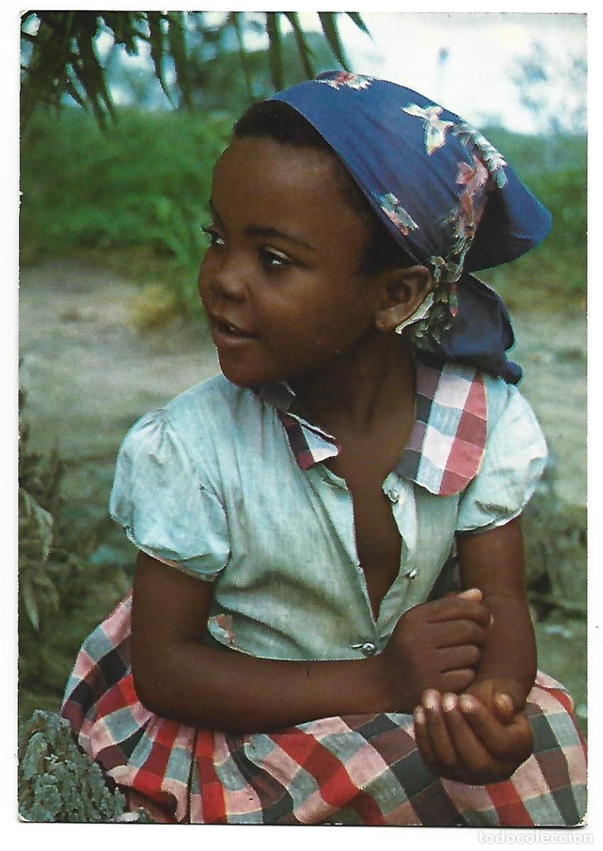 Postales: NI&Ntilde;A CAMERUNESA.- CAMERUN - Foto 1