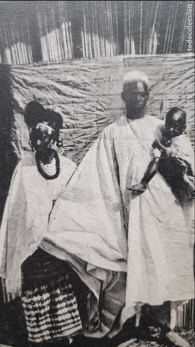 Postales: Postal antigua Types Noirs. - Foto 2