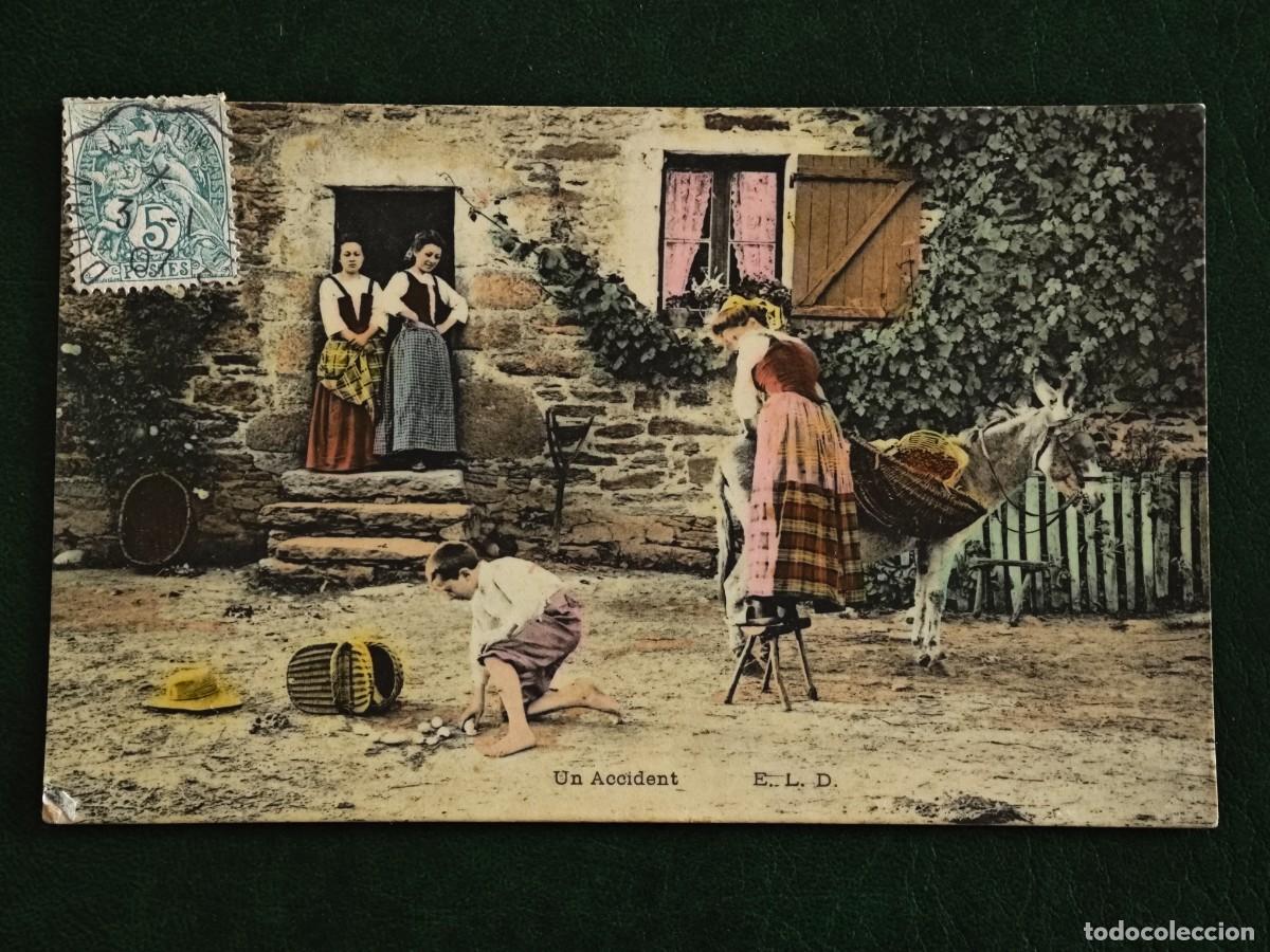 Postales: Postal de Francia &Eacute;tnicas - Foto 1