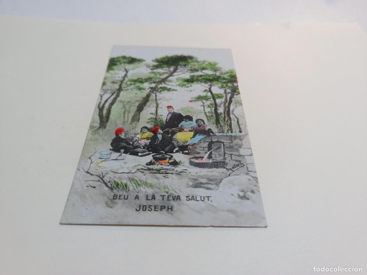 Postales: POSTAL BEU A LA TEVA SALUT, JOSEPH - Foto 1