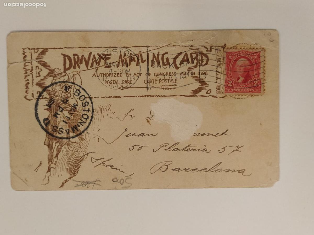 Postales: INDIOS - INDIAN SUMMER - POSTAL ANTIGUA -(112.862) - Foto 4