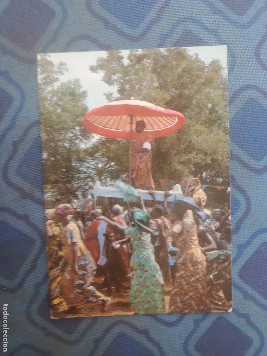 Postales: Ghana. Postal sin circular - Foto 1