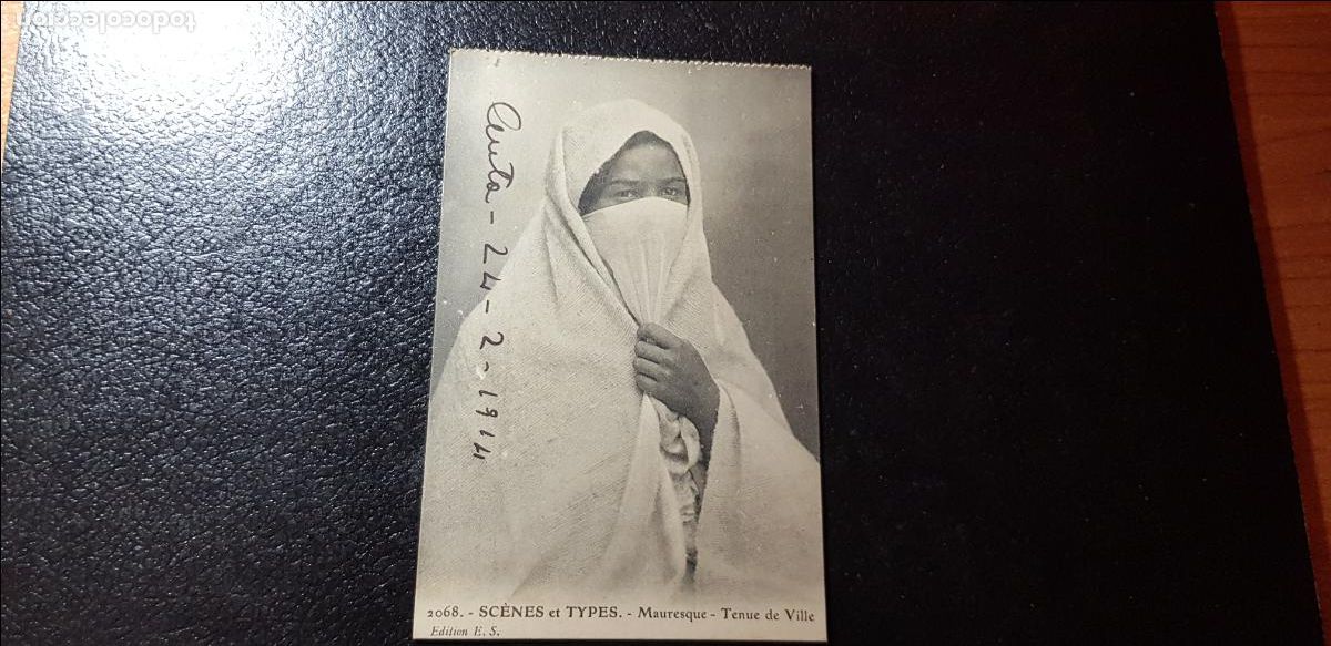 Postales: SCENES ET TYPES - MAURESQUE CIRCULADA Y FECHADA 1914 - Foto 1