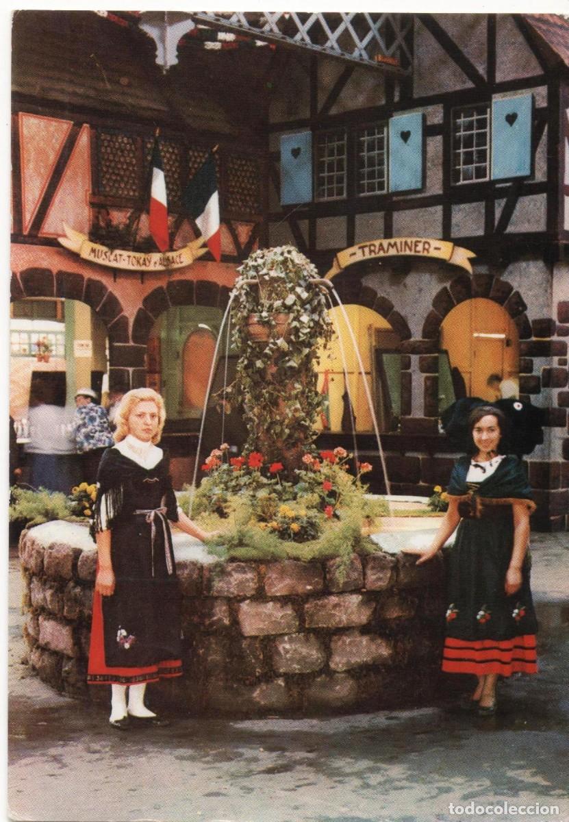 Postales: -Alsacia-- Francia-circulada- - Foto 1
