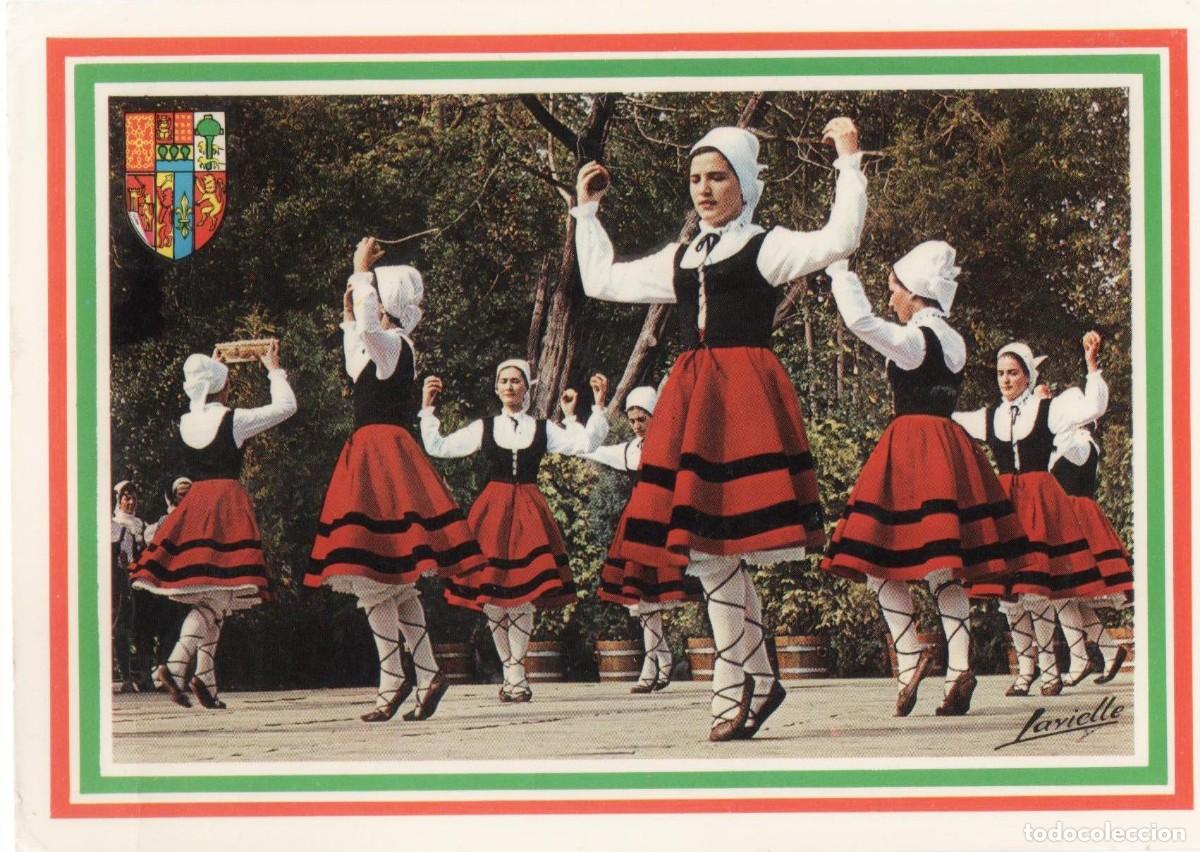 Postales: Francia-Pa&iacute;s Vasco- circulada- - Foto 1