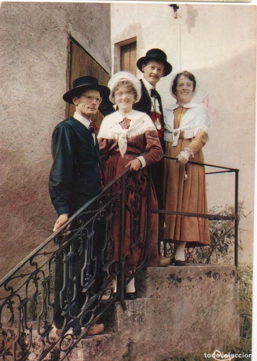 Postales: Francia- Folk de la Borgo&ntilde;a-sin circular- - Foto 1