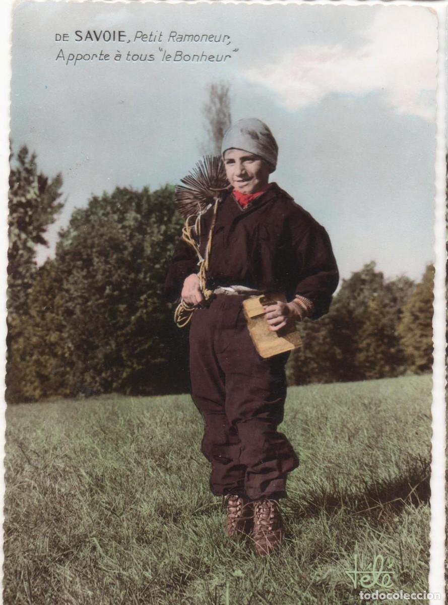 Postales: Francia- Folklore de Saboya-circulada- - Foto 1